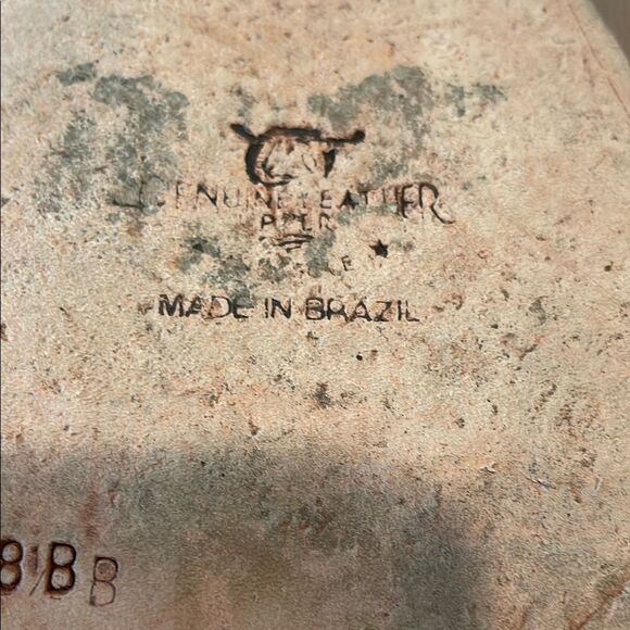 Giani Brown leather Heeled Boots with Western Charm - Picture 9 of 11